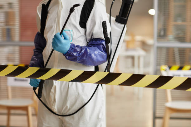 Professional Biohazard Cleanup technician working in Gold Bar, WA